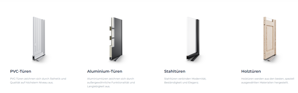 türenvarianten